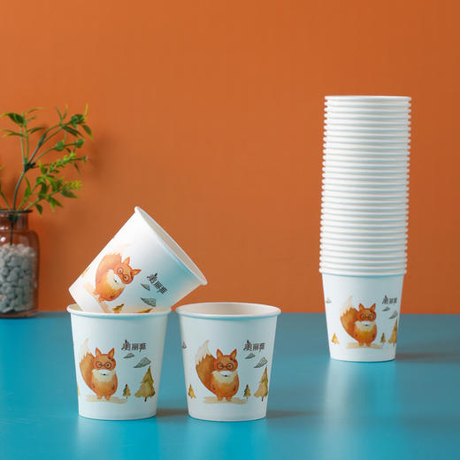 【批发】美丽雅茶语纸杯50只入/包(6.5盎司) 商品图7