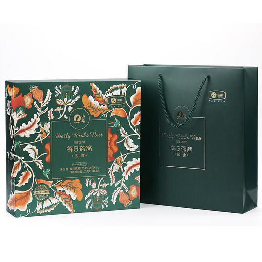 中粮山萃每日燕窝礼盒 双码全链条溯源  印尼燕窝 丝丝顺滑 175g 商品图4