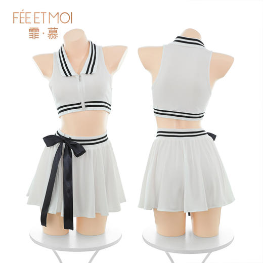 【情趣内衣】霏慕 网球女神运动分体套装ZY38 商品图8