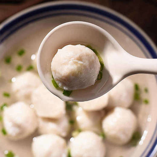 【东海岛】特爽手工实心墨鱼丸400g 商品图1