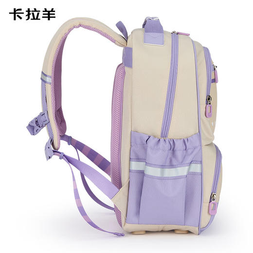 【1-6年级】卡拉羊小学生风琴书包轻便双肩包男背包 CX2254/2769 商品图4