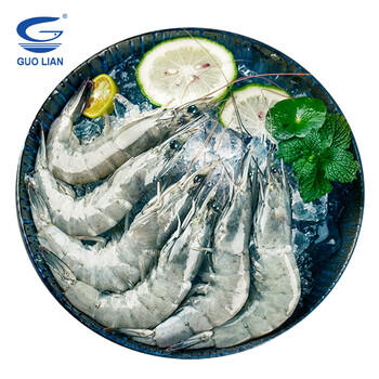 GUO LIAN厄瓜多尔原装进口白虾3.3斤净重特大号49-66只 生鲜海鲜源头直发 商品图1