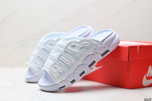 耐克NIKE AIR MORE UPTEMPO SLIDE皮蓬一字运动拖鞋FN3437-161男女鞋 商品图4