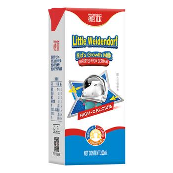 德亚（Weidendorf）德国进口儿童牛奶200ml*10盒 礼盒含维生素简单配方送礼 商品图0
