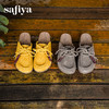 Safiya/索菲娅2025复古枫叶挂绳系带圆头百搭厚底休闲懒人勃肯拖SFD3110072 商品缩略图5