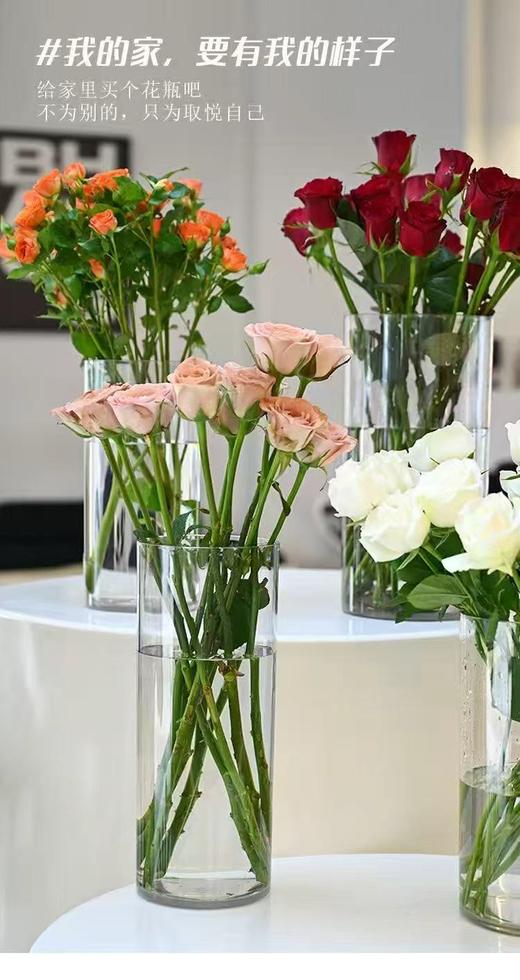 12系列亚克力直筒花瓶 商品图1