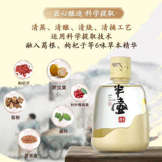 258ml42度劲牌半壶酒清香型 商品图3