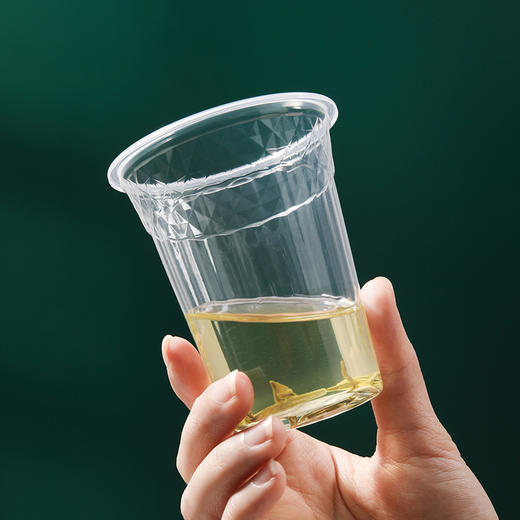 【批发】美丽雅240ML加厚航空杯家用水杯茶杯饮料杯 100只/袋 商品图6