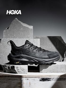 HOKA ONE ONE男女款卡哈2低帮徒步鞋Kaha2 LOW GTX皮革减震防水支撑