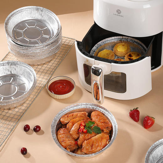 【批发】美丽雅加厚铝箔烤盘 10个/盒 商品图4