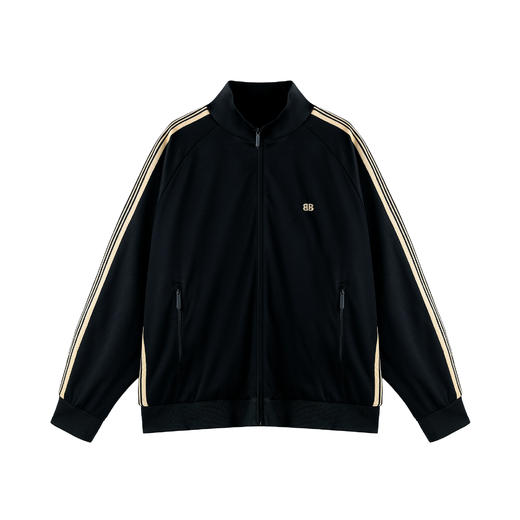 BJHG不计后果休闲运动男士外套秋季2025新款百搭拼接插肩袖夹克 商品图4