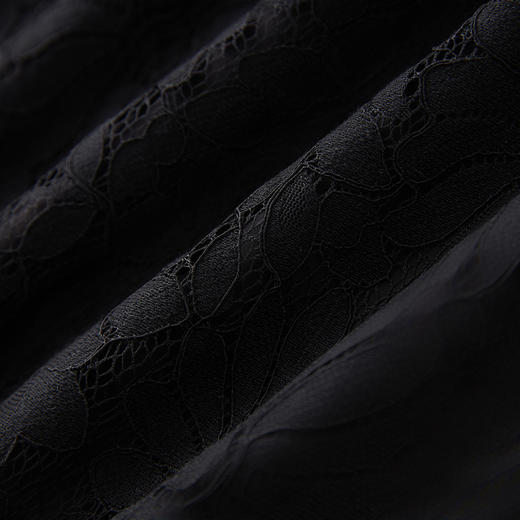 「高货wl」全新升级【铂金会员339/天猫459/差价120】(99021)洛诗琳气质小香风睫毛蕾丝上衣气质直筒半身裙两件套女 商品图2