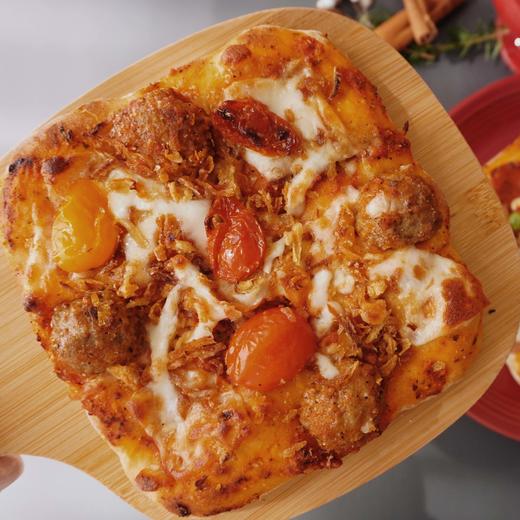 【赠烘焙纸】星厨级意式披萨  手工饼底 充满大气泡 全球搜罗用料扎实 酥脆浓香 专业配送（天津顺丰） 商品图3