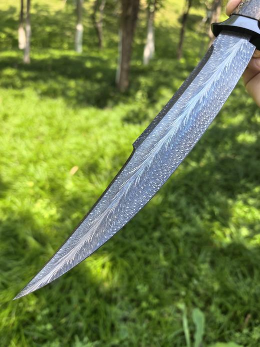 三希堂  现代刀系列  芬里尔弯刀  未开刃 商品图5