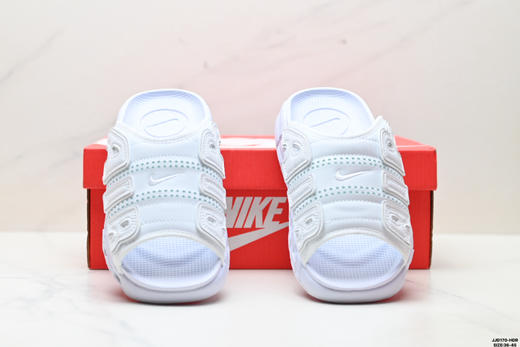 耐克NIKE AIR MORE UPTEMPO SLIDE皮蓬一字运动拖鞋FN3437-161男女鞋 商品图3
