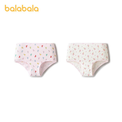巴拉巴拉女童内裤棉儿童三角短裤不夹PP抗菌裆两条装 商品图4