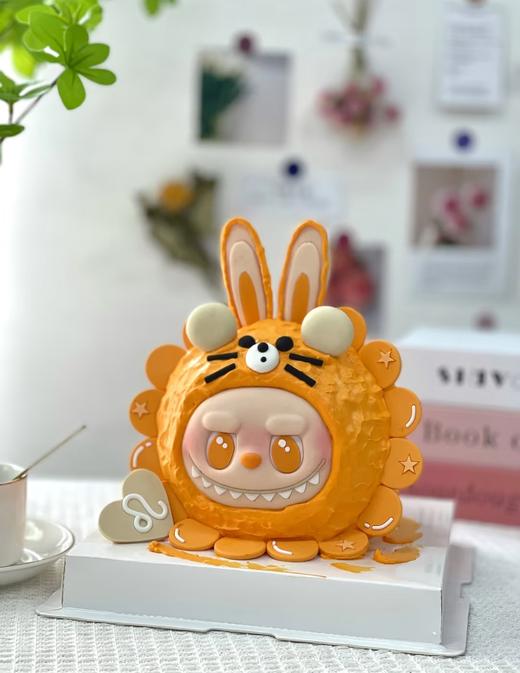 狮子座labubu·奶油霜蛋糕 商品图0