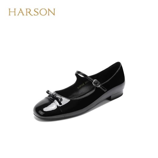 2楼哈森HL2571113牛皮革HARSON女鞋（新百购） 商品图2