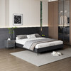 顾家家居整装 现代简约 皮艺床KZ.B1071PQ1 悠悠 商品缩略图1