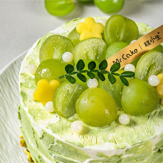 【老客户专享价】夏季新品上新-茉莉青提纯动物奶油半糖蛋糕 商品图7