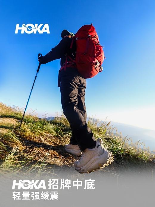 HOKA ONE ONE男女款卡哈2低帮徒步鞋Kaha2 LOW GTX皮革减震防水支撑 商品图1