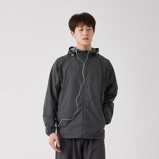 【轻氧装备】洁丽雅男士凉感防晒衣训练服透气轻薄外套夏季防紫外线 商品图1