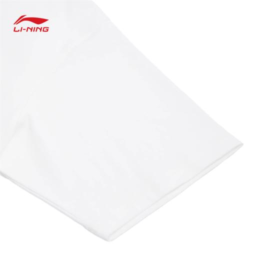 李宁男子T恤2025夏季新款运动生活系列舒适短袖文化衫AHSV379 商品图5