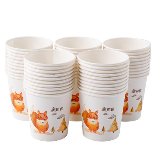 【批发】美丽雅茶语纸杯50只入/包(6.5盎司) 商品图2
