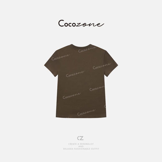 COCO ZONE 刘一一“City Walk”长绒棉混纺T恤 CD2A1503 商品图2