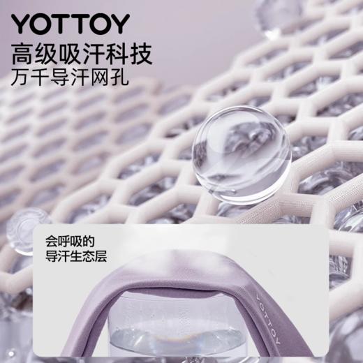 发带【YOTTOY】运动发带头带止汗带吸汗头巾女导汗带跑步健身羽毛球瑜伽防汗发带 商品图3