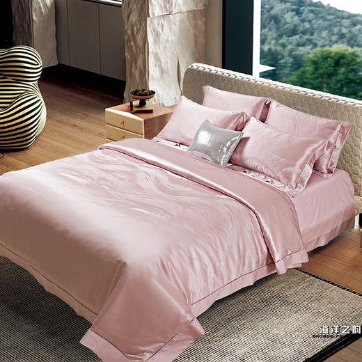 鑫缘 真丝混纺提花四件套  DSA6418-DSA6420 商品图2