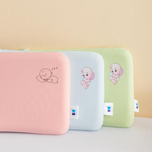 婴幼儿宝宝生物基酣睡枕 零压护颈1-3岁 商品图5