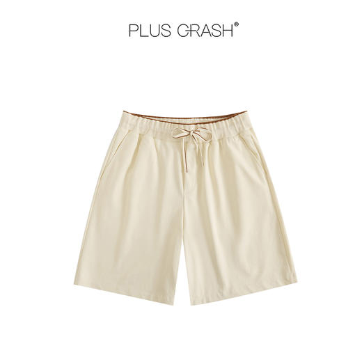 PLUS CRASH旅行者系列夏新抗皱透气短裤拼色抽绳基础百搭五分裤 商品图3