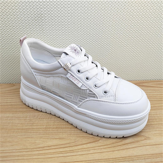 豪行夏季新款24286006运动休闲韩版中跟女鞋凉鞋网鞋 商品图0