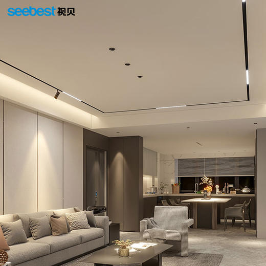 智能磁吸折叠格栅灯 商品图3