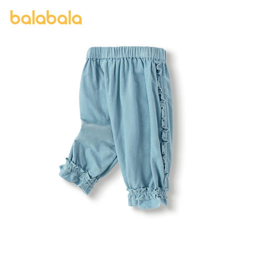 巴拉巴拉宝宝裤子秋装女长裤婴儿休闲牛仔裤时尚可爱精致甜美潮酷 商品图2