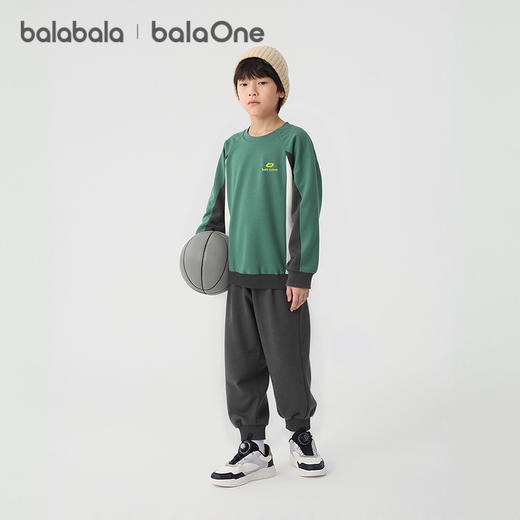 巴拉巴拉balaOne儿童套装男女童长袖2件套2025新款秋户外休闲时尚 商品图2