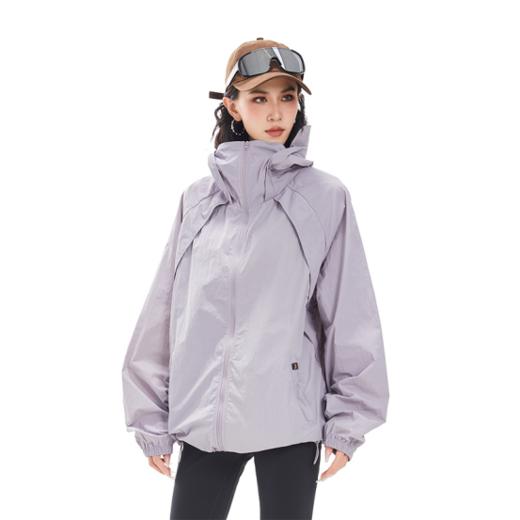 ❗防晒衣天花板🔆【Hilnan&Bellne哈蒙班尼女士防晒服2502款】 👉超强防晒指数UPF50+🥇 能有效抵御紫外线，😉夏天再也不怕晒黑晒伤啦~  商品图5