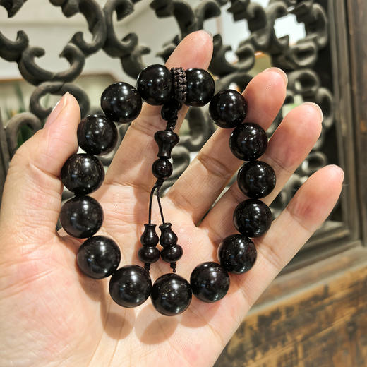 1.5/1.8小叶紫檀金星手串 商品图3