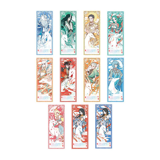 《非人哉官方店》非人哉×敦煌画院联名 九色神鹿系列 镭射票盲盒 商品图5