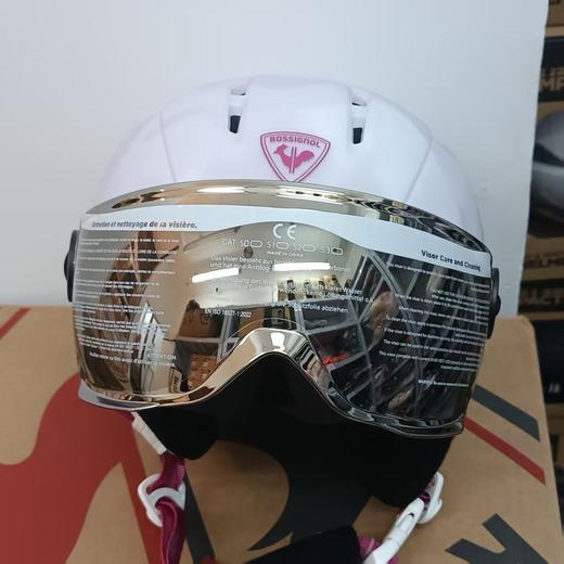 ROSSIGNOL头盔WHOOPEE VISOR IMPACTS WHITE 商品图0