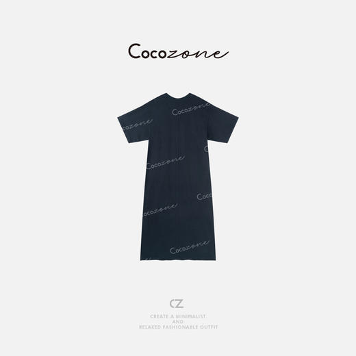 COCO ZONE 刘一一“不费力T裙”100棉可盐可甜连衣裙CD2A1365 商品图1