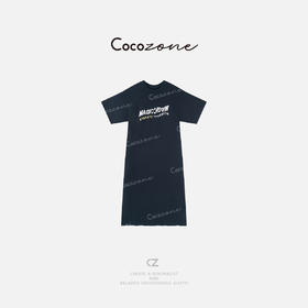 COCO ZONE 刘一一“不费力T裙”100棉可盐可甜连衣裙CD2A1365