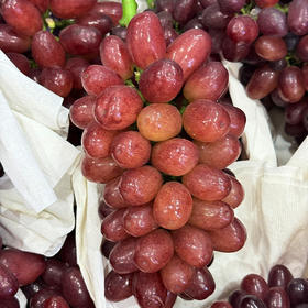 新鲜水果 郧阳青曲七星女王红提 3斤装/框