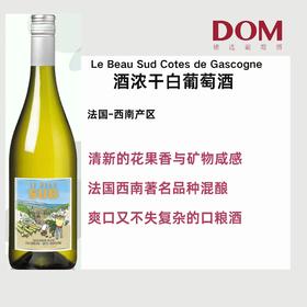 酒浓干白葡萄酒 Le Beau Sud Cotes de Gascogne