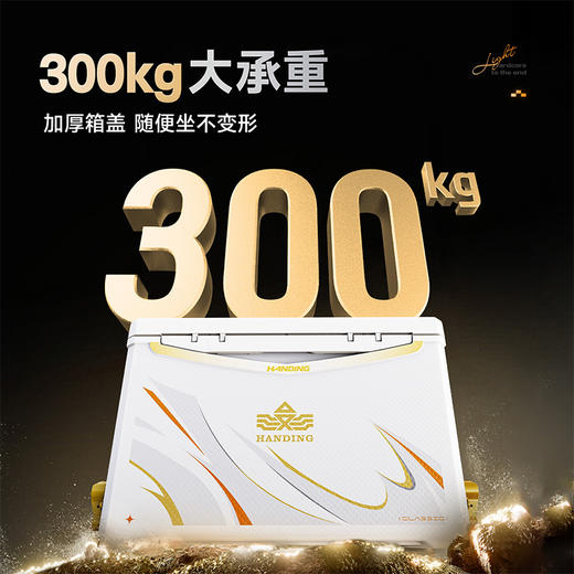 汉鼎25款钓箱包角配件聚氨酯发泡保温竞技钓鱼箱可坐便携钓鱼用具 商品图3