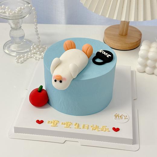 4英寸专场~韩系ins七夕情侣可爱卡通小蛋糕系列-低糖处理无添加 商品图9