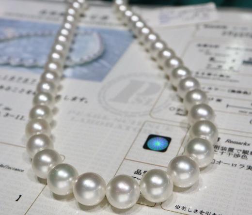 9mm-11.9mm澳白珍珠项链 商品图4