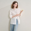 通勤气质白衬衫女夏季设计感系带收腰百搭显瘦衬衣上衣V2551113 商品缩略图2