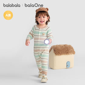 巴拉巴拉婴儿连体衣宝宝新生儿衣服爬服哈衣2025新款时尚洋气潮流